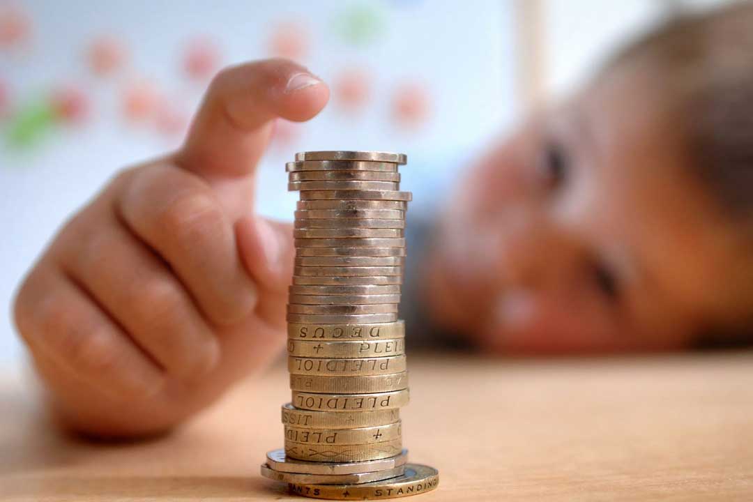 پول توجیبی ناکافی برای کودکان